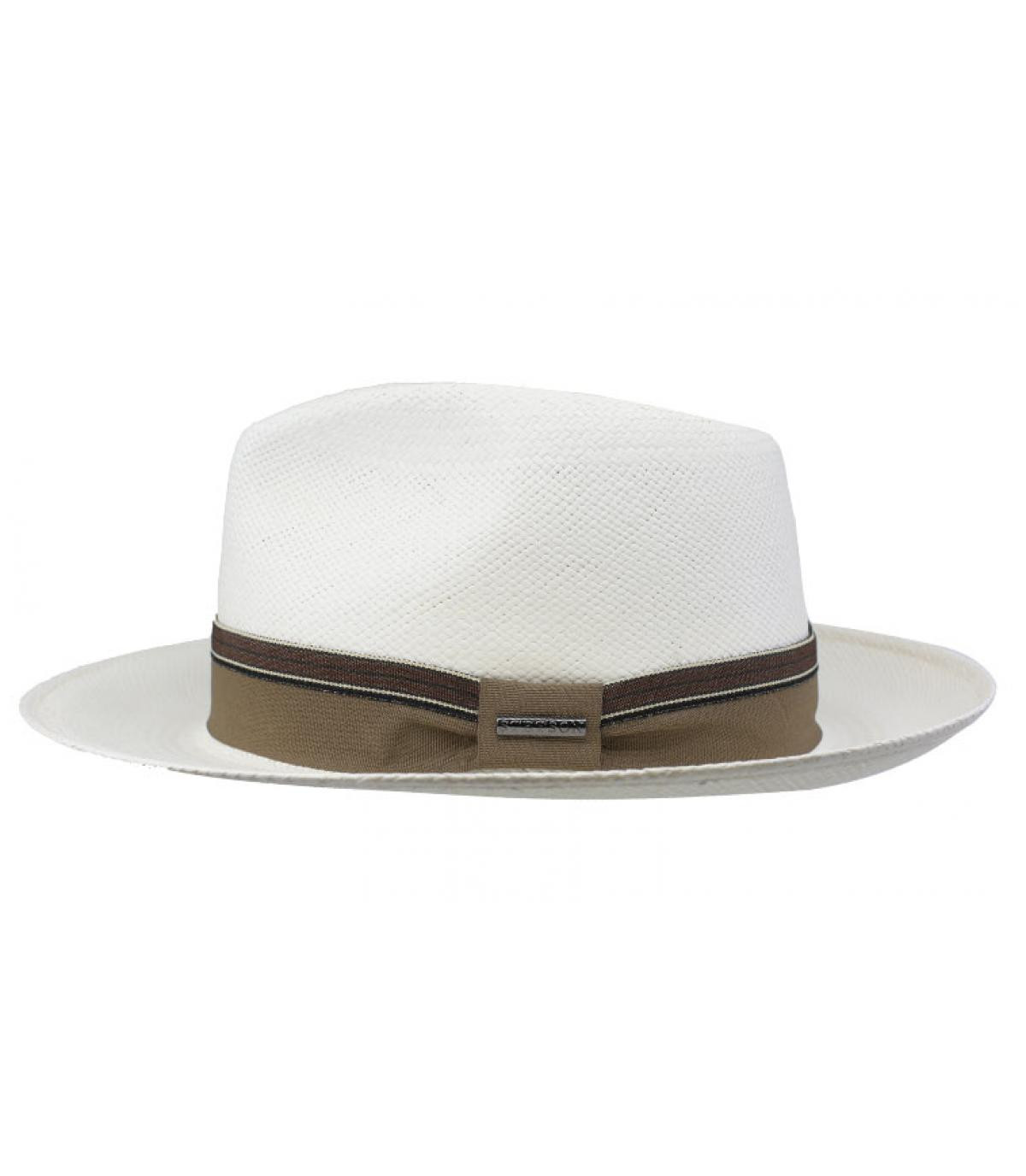 Fedora Panama bleached Stetson